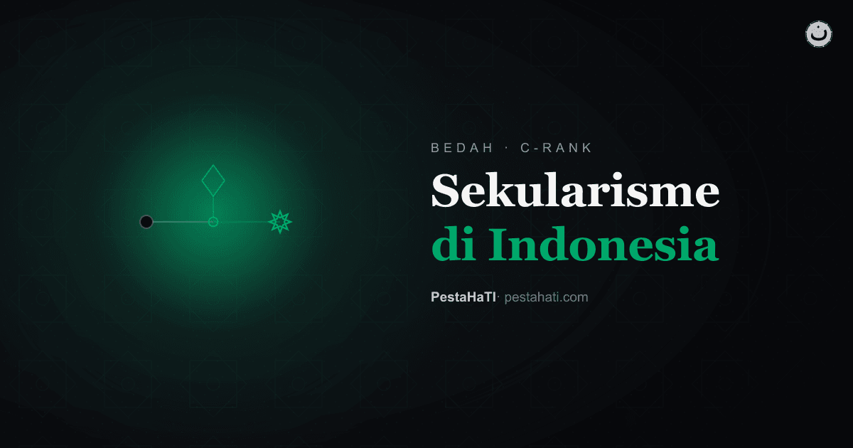 Sekularisme di Indonesia: Negara Kita Sekuler atau Bukan?
